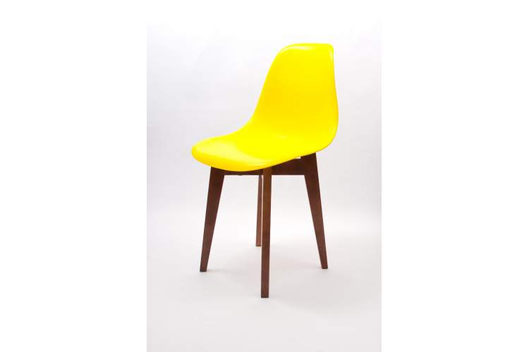 Стул Сашш орех /жёлтый-15