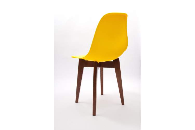 Стул Сашш орех /жёлтый-13