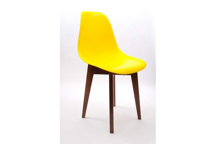 Стул Сашш орех /жёлтый-9