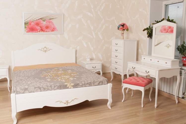 Кровать Малонн Ави Белый-9