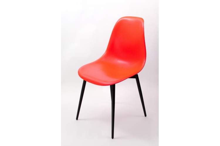 Стул Туссе чёрный /красный-6