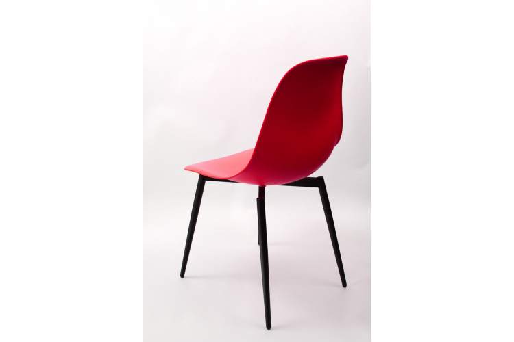 Стул Туссе чёрный /красный-3