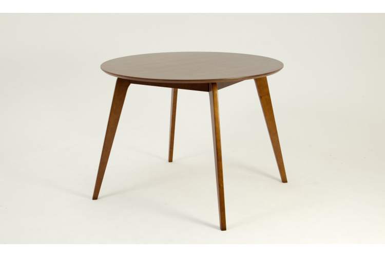 Стол Arki К 100 орех со стульями Франк ПМ орех/графит рогожка-3