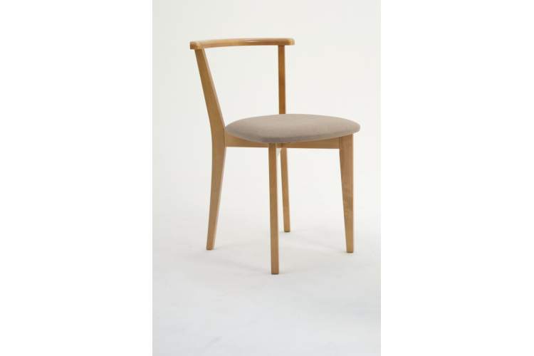 Стол Pawook К 90 натур со стульями Франк ПМ натур/бежевая рогожка-10