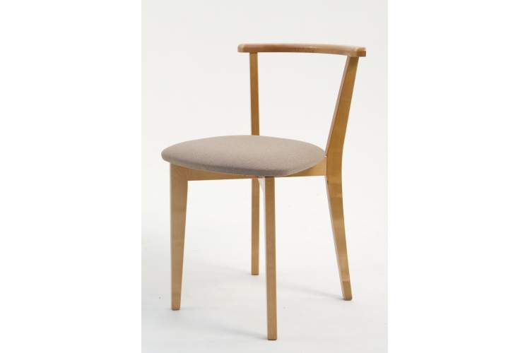 Стол Pawook К 90 натур со стульями Франк ПМ натур/бежевая рогожка-9