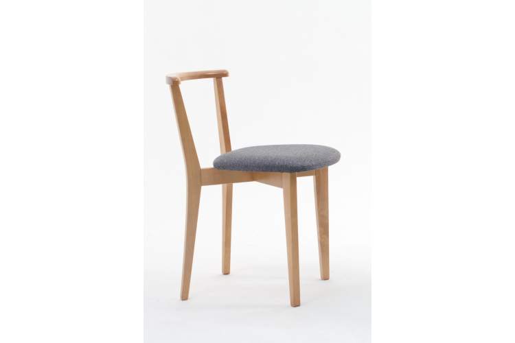 Стол Arki К 100 натур со стульями Франк ПМ натур/графит рогожка-8