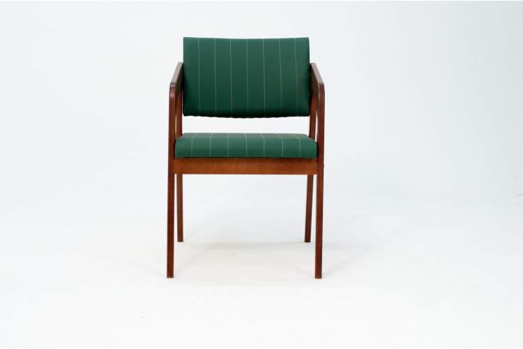 Стул-кресло Шадди орех/зелёный-12