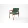 Стул-кресло Шадди орех/зелёный