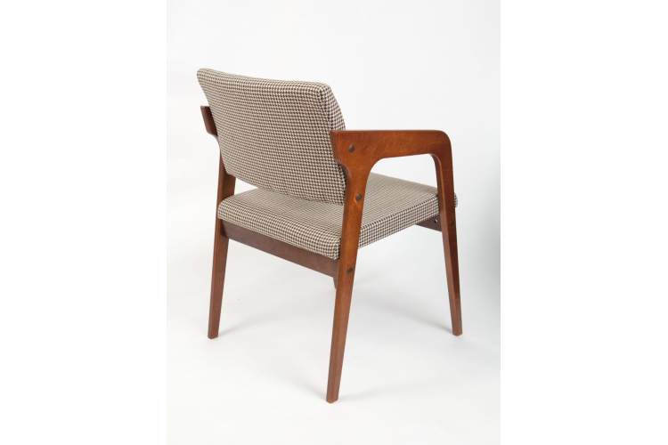 Стул-кресло Шадди орех/гусиная лапка-5