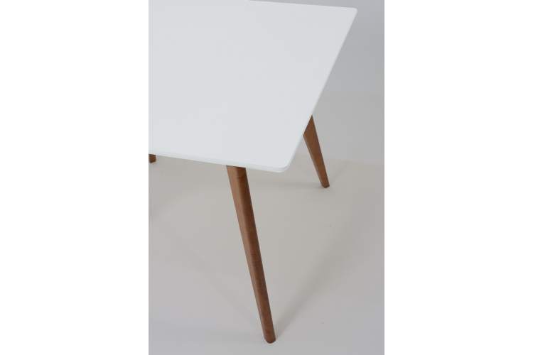 Стол Сканди 120, Орех/ Белый-4