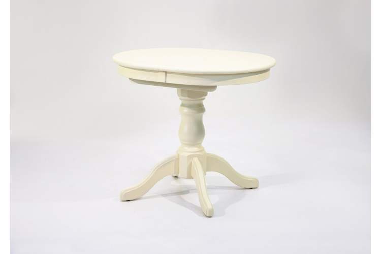 Обеденная группа Брамос К 100 слоновая кость со стульями Ингольф синий-1