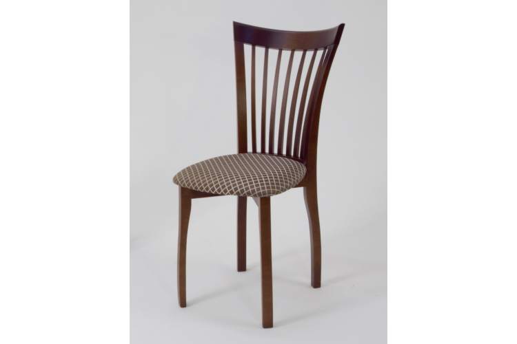 Обеденная группа Вивальди 120 со стульями Миранда орех/ ромб коричневый-6