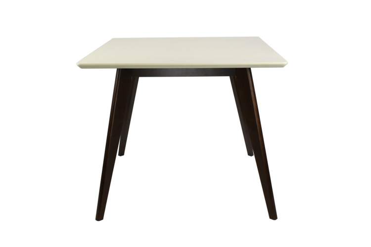 Стол Сканди М 90, Венге/Слоновая кость-4