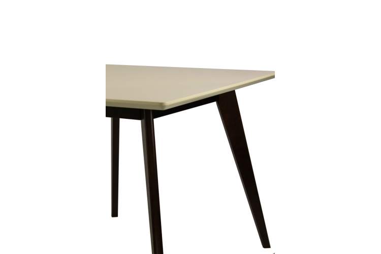 Стол Сканди М 90, Венге/Слоновая кость-3