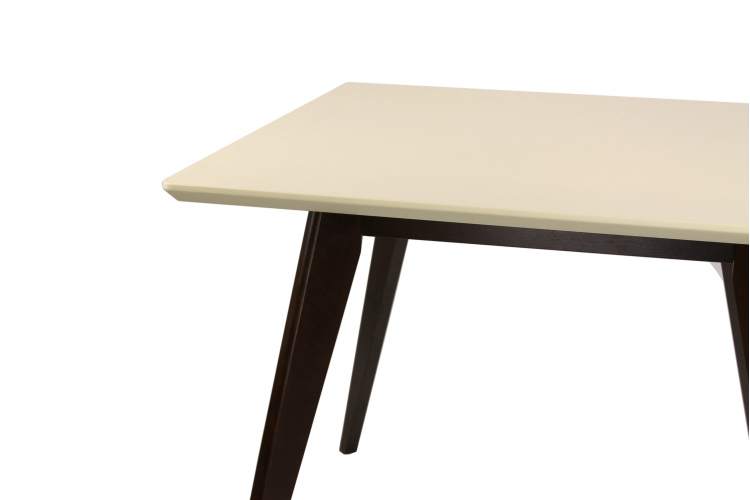 Стол Сканди М 90, Венге/Слоновая кость-5