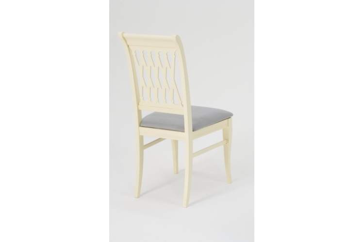 Обеденная группа Брамос К 100 слоновая кость со стульями Рич слоновая кость серый-3