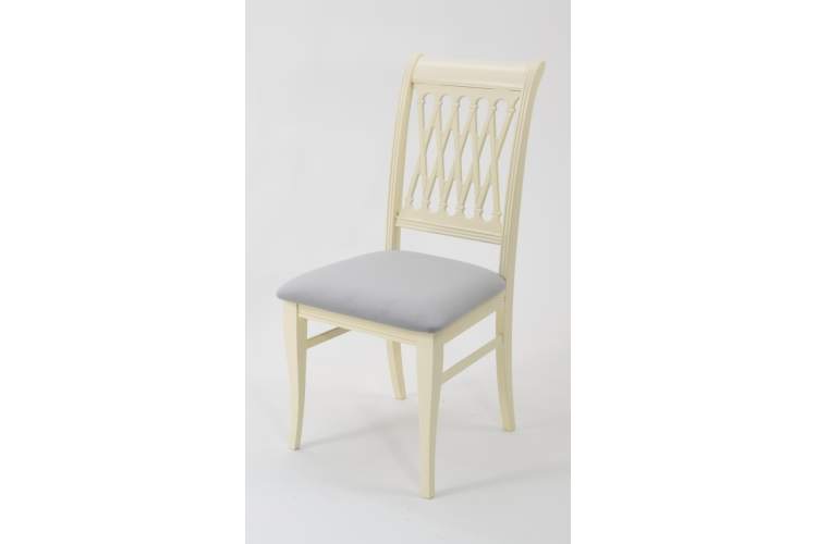 Обеденная группа Брамос К 100 слоновая кость со стульями Рич слоновая кость серый-4