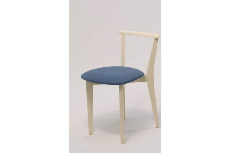 Стул Франк слоновая кость синий-14