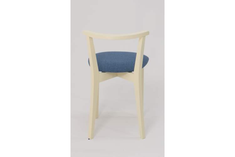 Стул Франк слоновая кость синий-3