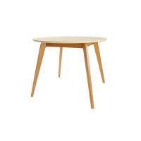 Стол Arki К 100 натур/слоновая кость