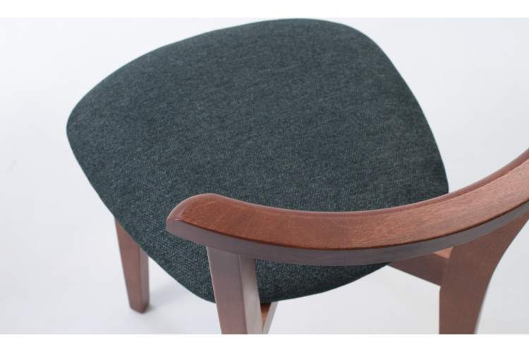 Стул Франк ПМ орех/зелёный-3