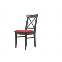 Стул Ингольф ПМ чёрный/красный