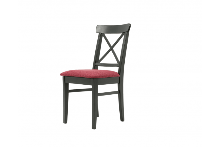 Стул Ингольф ПМ чёрный/красный