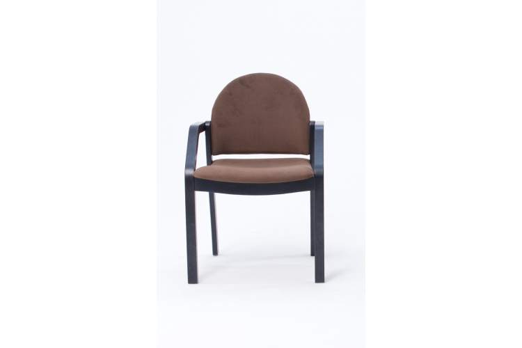 Стул-кресло Джуно 2.0 чёрный/коричневый-11