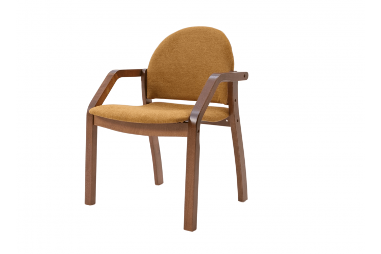 Стул-кресло Джуно 2.0 орех/карри