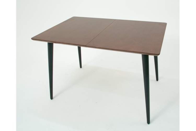 Стол Монте 120 чёрное дерево/орех-18