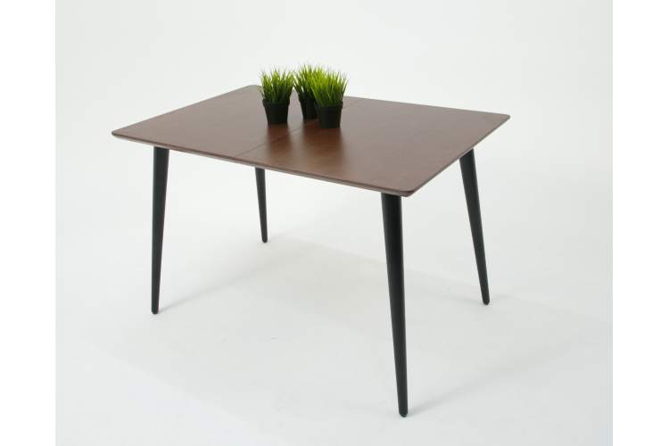 Стол Монте 120 чёрное дерево/орех-16