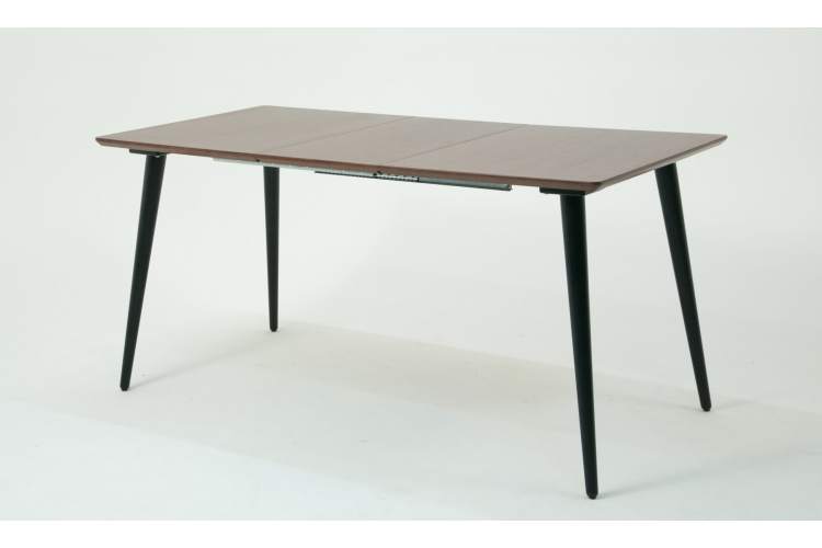 Стол Монте 120 чёрное дерево/орех-2