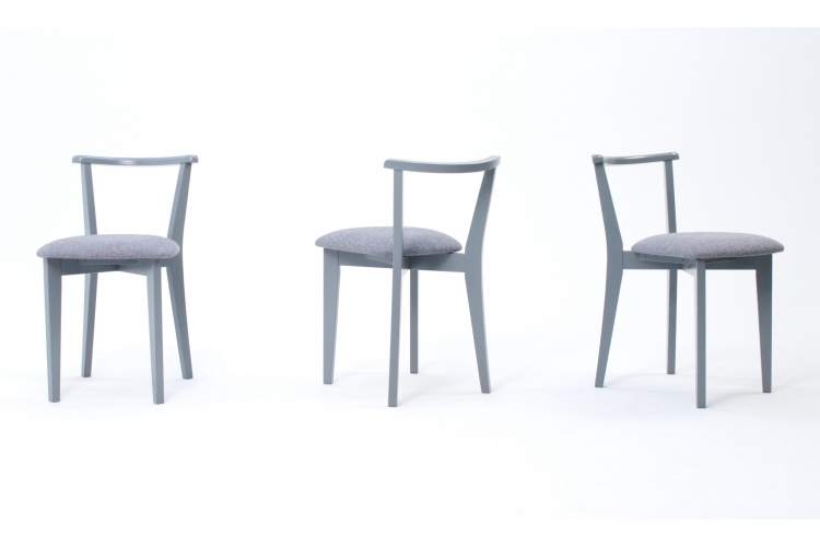 Стул Франк ПМ серый/графит-6