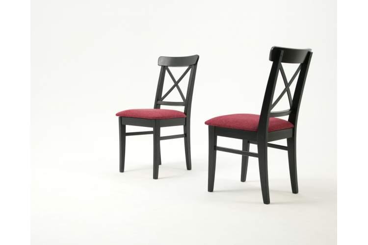 Стул Ингольф ПМ чёрный/красный-9