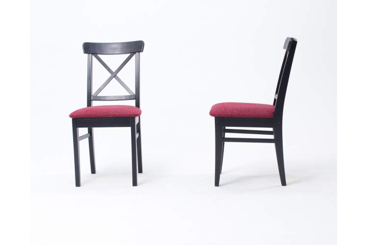 Стул Ингольф ПМ чёрный/красный-6