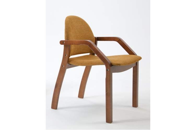 Стул-кресло Джуно 2.0 орех/карри-6