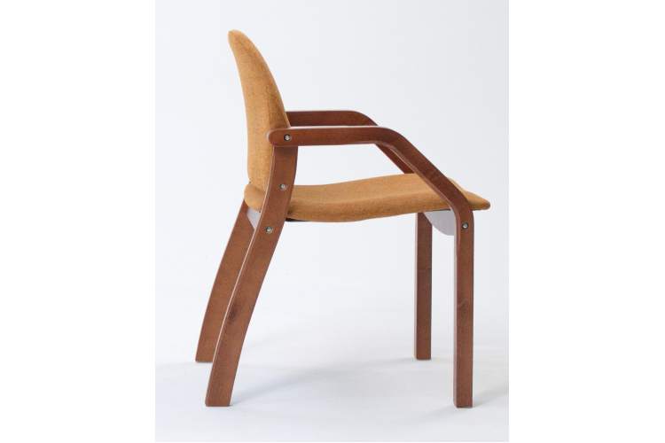 Стул-кресло Джуно 2.0 орех/карри-3