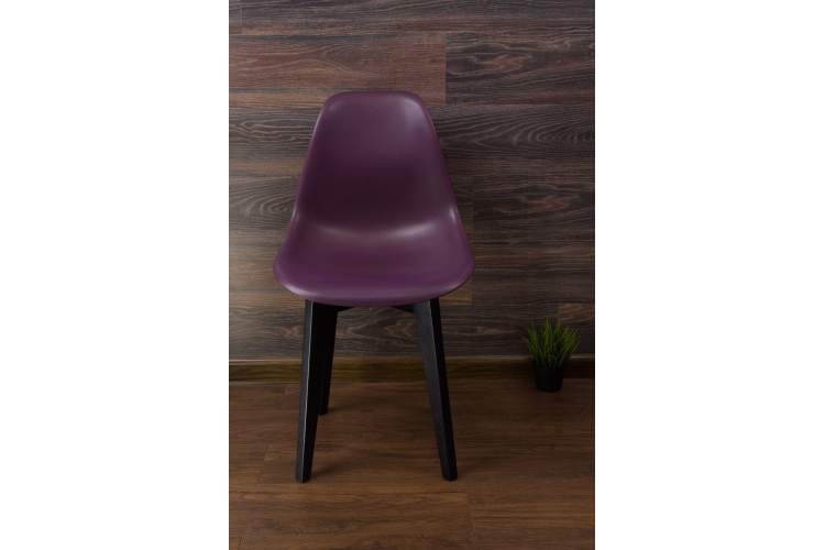 Стул Сашш чёрный /фиолетовый-8