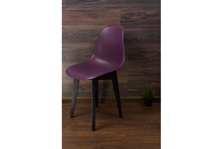 Стул Сашш чёрный /фиолетовый-7