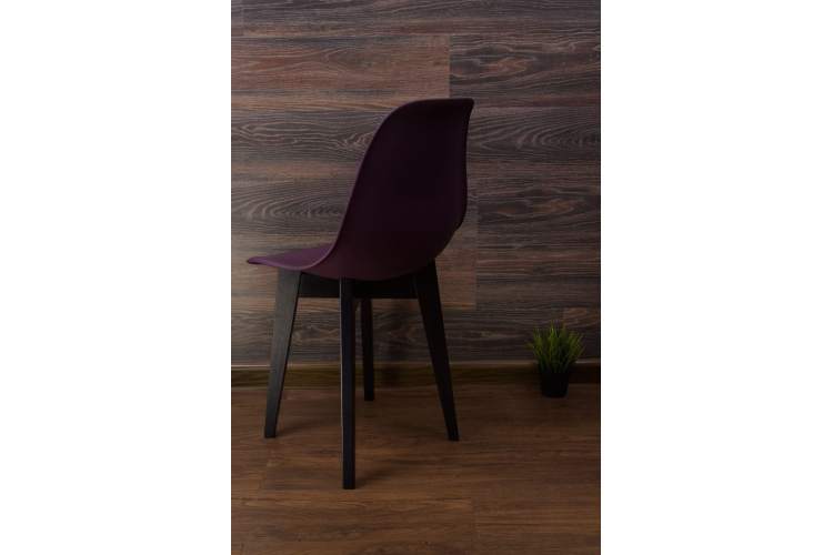 Стул Сашш чёрный /фиолетовый-5