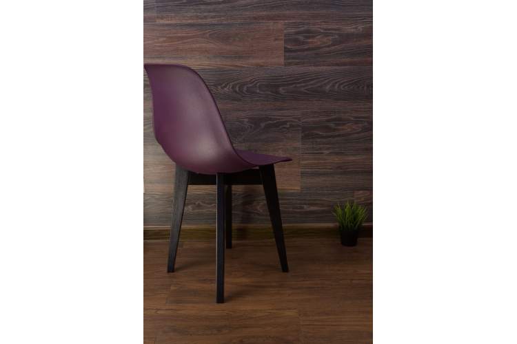 Стул Сашш чёрный /фиолетовый-3