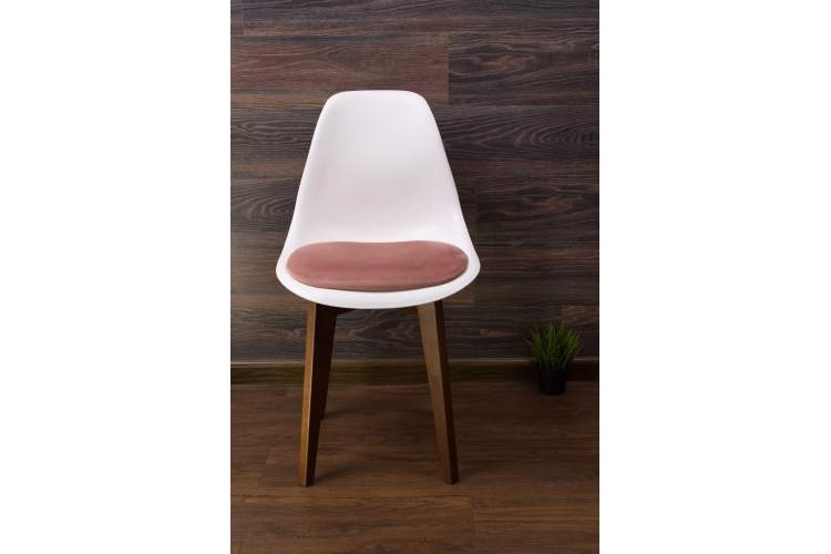 Стул Сашш орех /белый, розовый-8