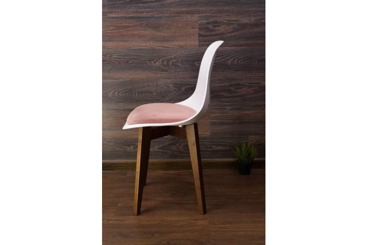 Стул Сашш орех /белый, розовый-6