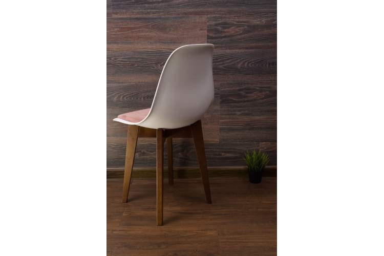 Стул Сашш орех /белый, розовый-5