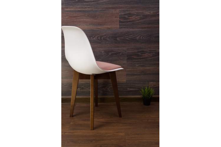 Стул Сашш орех /белый, розовый-3