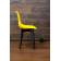 Стул Сашш чёрный /жёлтый