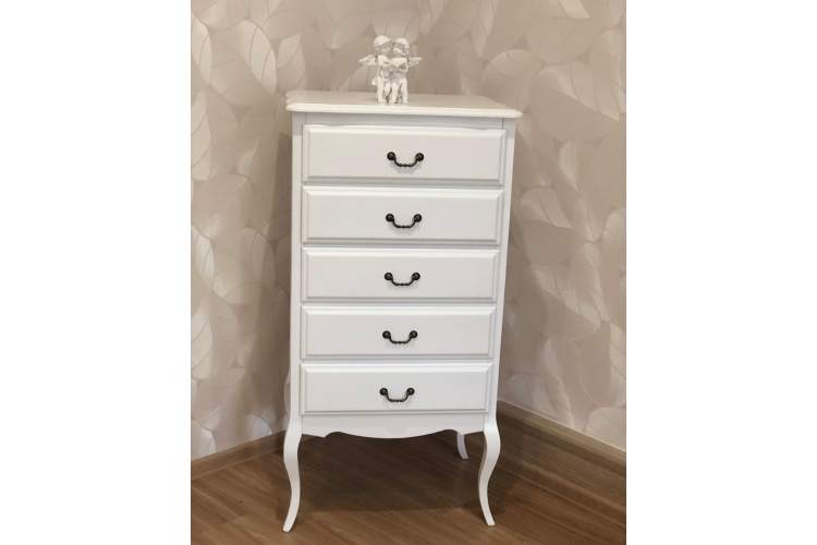Комод Малонн Ави 5 ящиков Белый-3