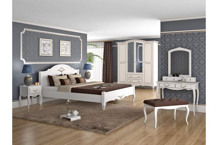 Кровать Малонн Ави Белый-2