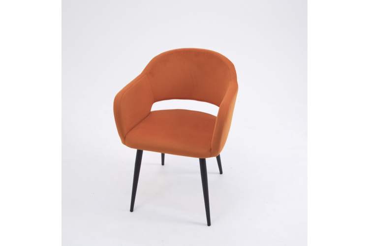 Стул Пичч чёрный / оранжевый-10