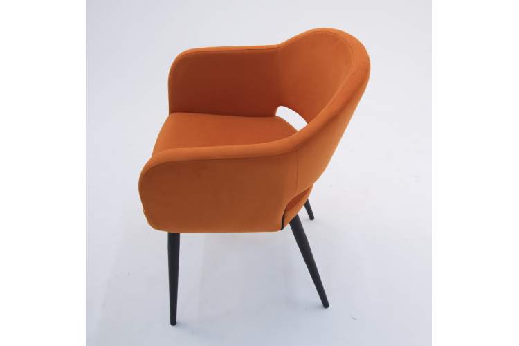 Стул Пичч чёрный / оранжевый-6